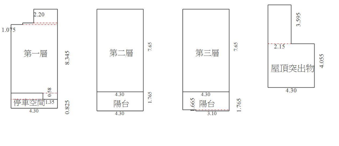 全新透天豪宅式管理黃金地段優質社區夢幻居家