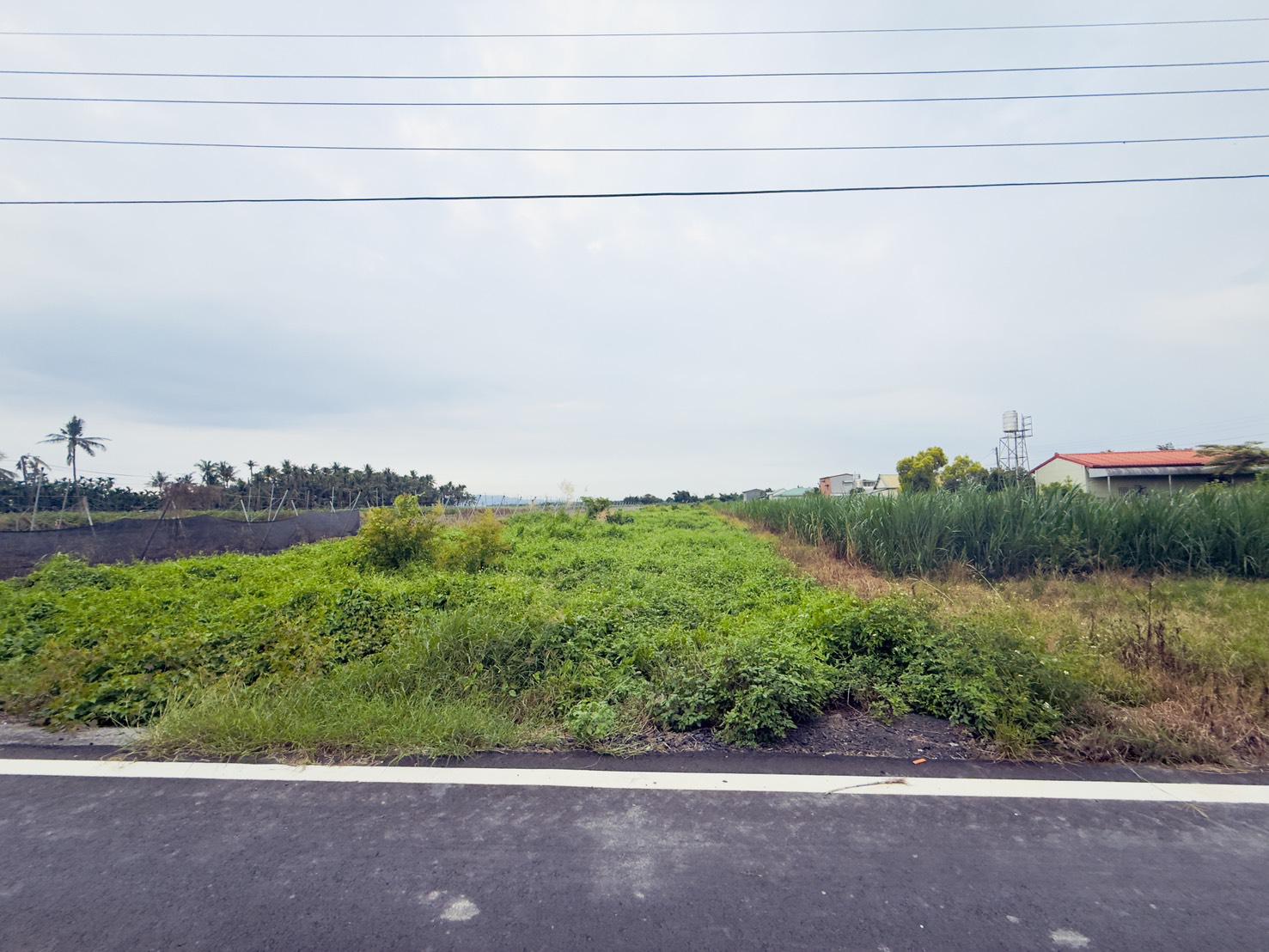 屏東鹽埔近台27線/有水有電/臨路方正農地