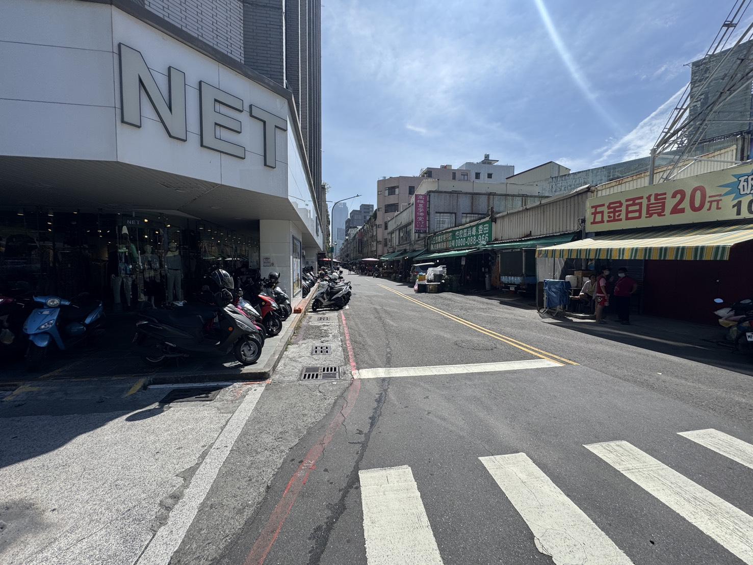 中央公園精華地段大立早市金店面