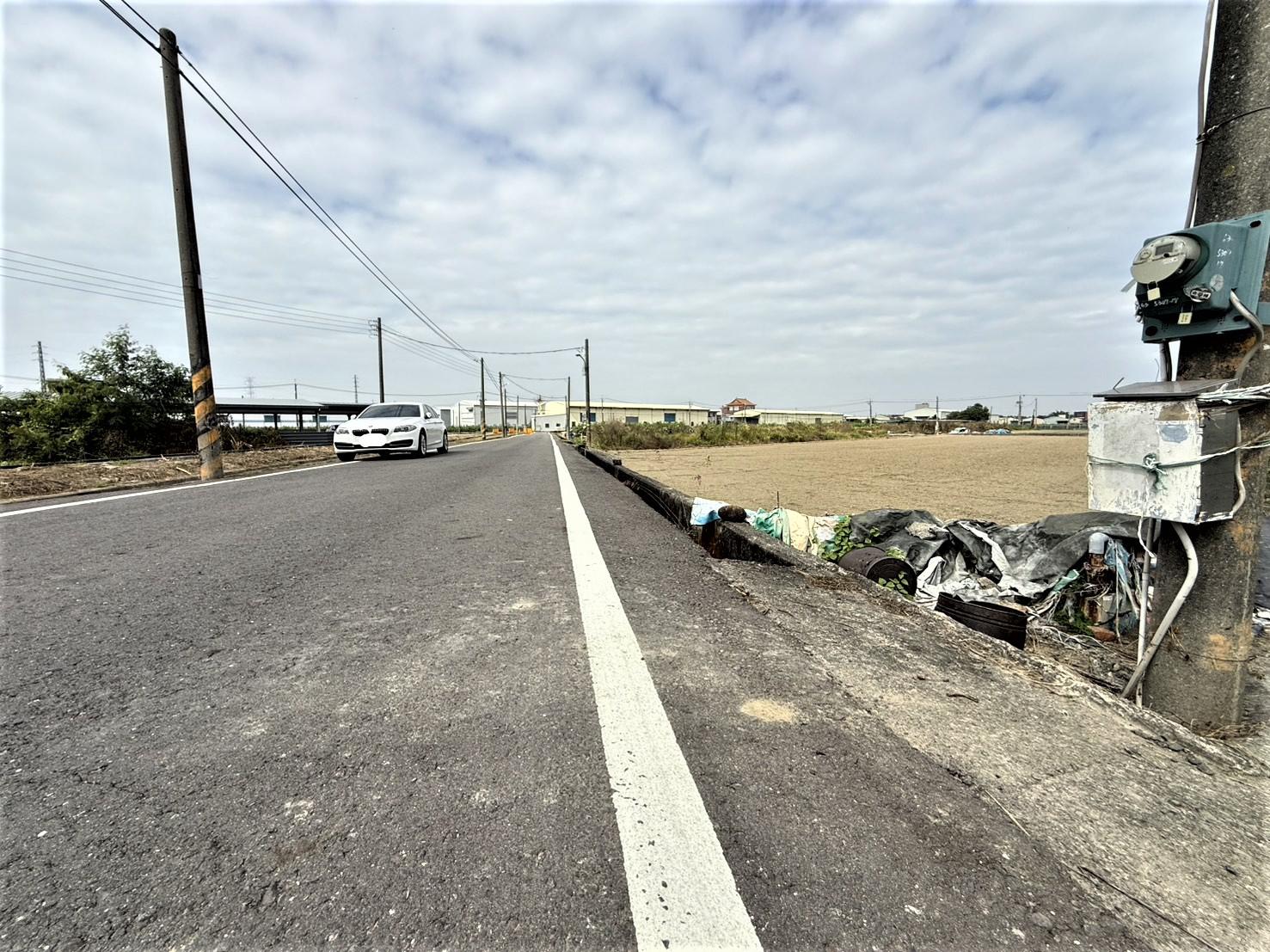 岡山華崗6米道路上精華面寬21米農地