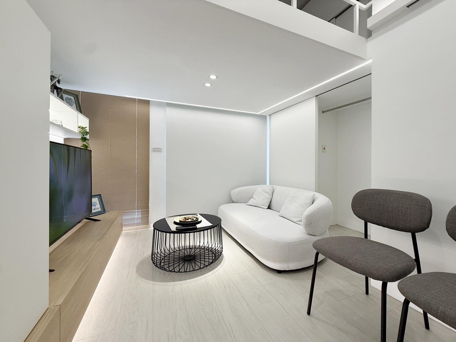 亞灣純白明森質感生活美學挑高套房A3