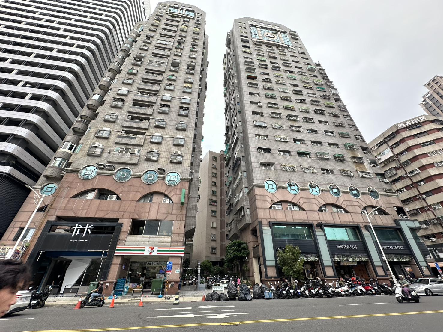 三多捷運站旁高樓層樓中樓景觀海景雙衛2房